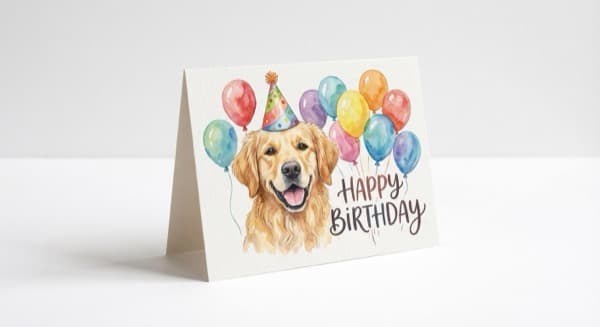 Birthday card design