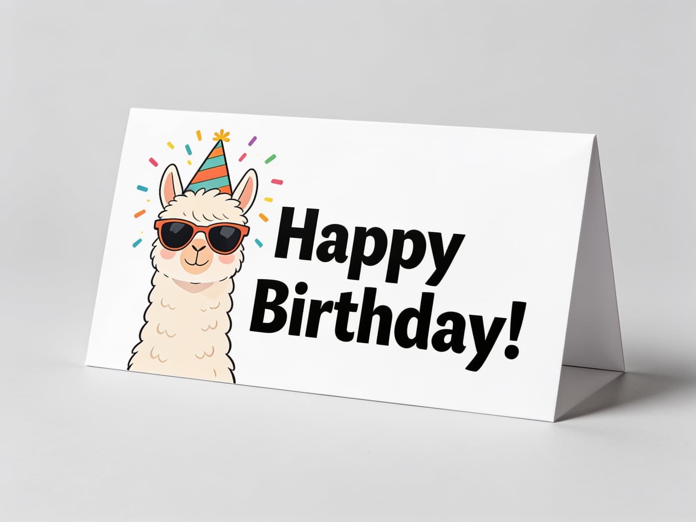 AI birthday card idea: For a good laugh