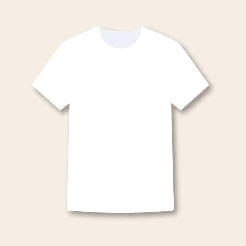 AI-generated t-shirt example — Your art · front print